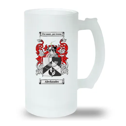 Aleckander Frosted Beer Stein