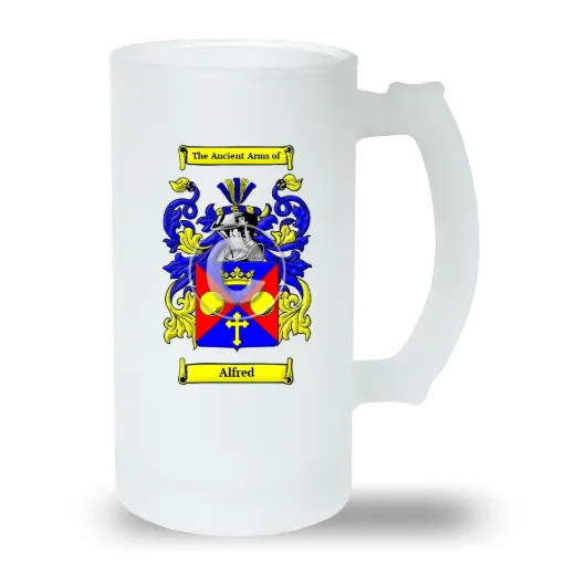 Alfred Frosted Beer Stein