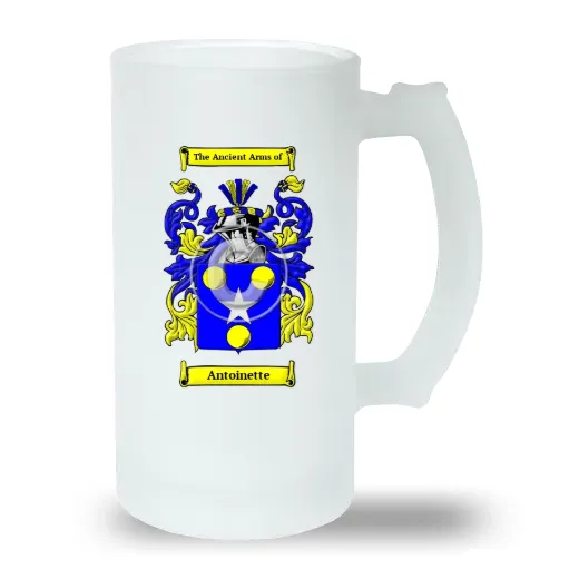 Antoinette Frosted Beer Stein