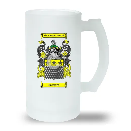 Banyard Frosted Beer Stein