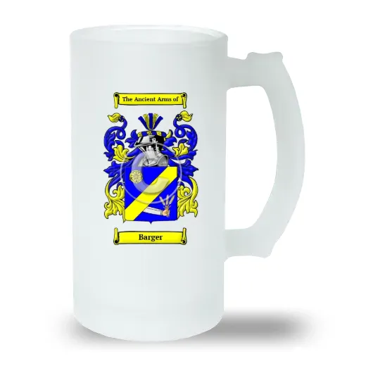 Barger Frosted Beer Stein