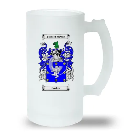 Barker Frosted Beer Stein