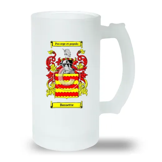 Bassette Frosted Beer Stein