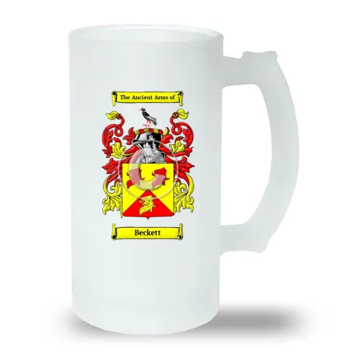 Beckett Frosted Beer Stein