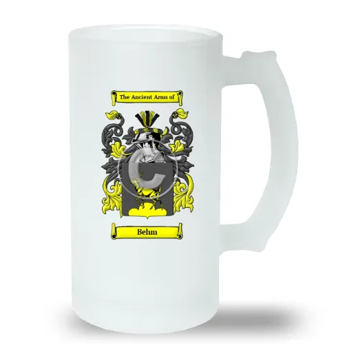 Behm Frosted Beer Stein