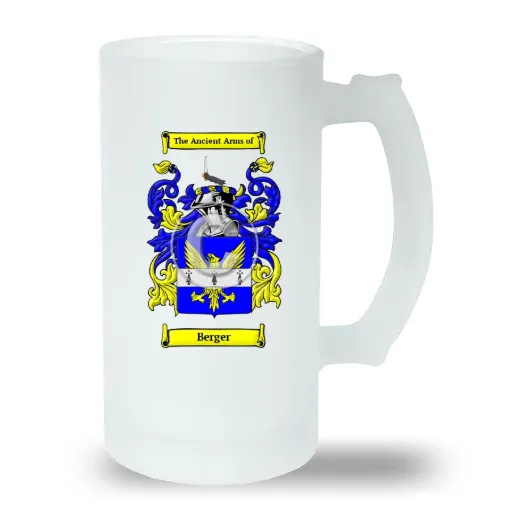Berger Frosted Beer Stein