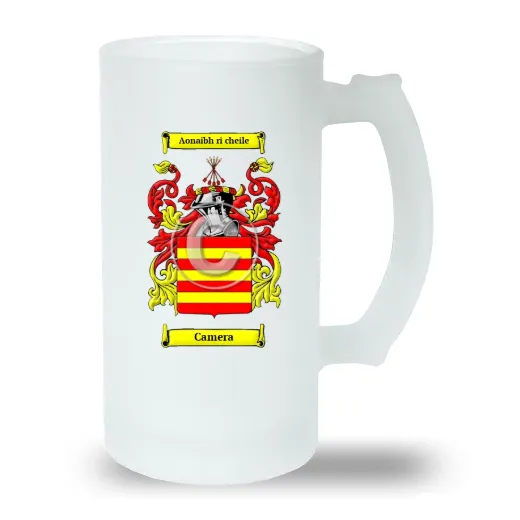 Camera Frosted Beer Stein