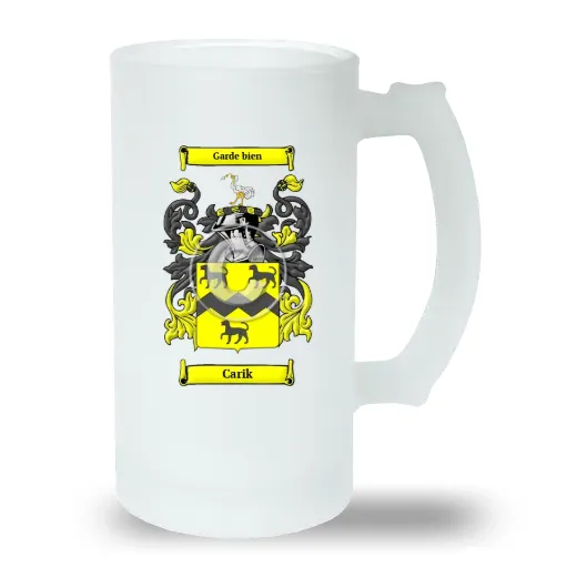 Carik Frosted Beer Stein