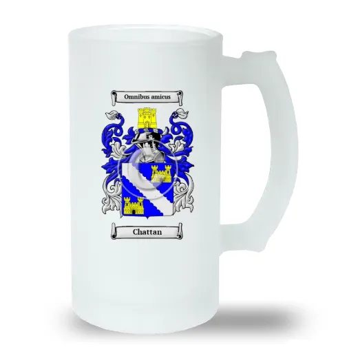 Chattan Frosted Beer Stein