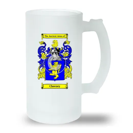 Cheezey Frosted Beer Stein