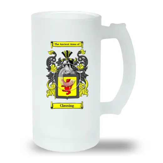 Clausing Frosted Beer Stein