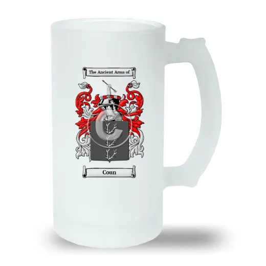 Coun Frosted Beer Stein