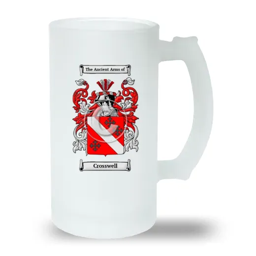 Crosswell Frosted Beer Stein