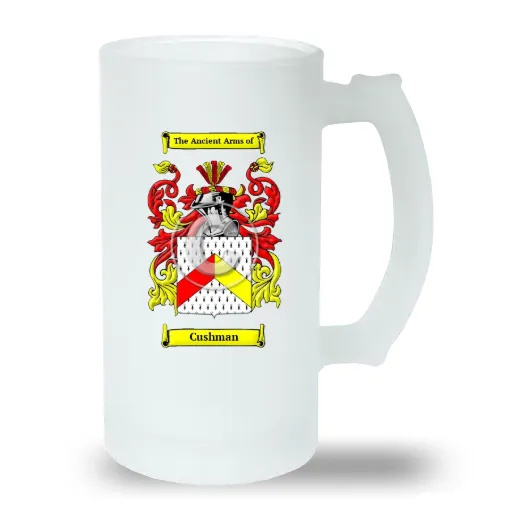 Cushman Frosted Beer Stein
