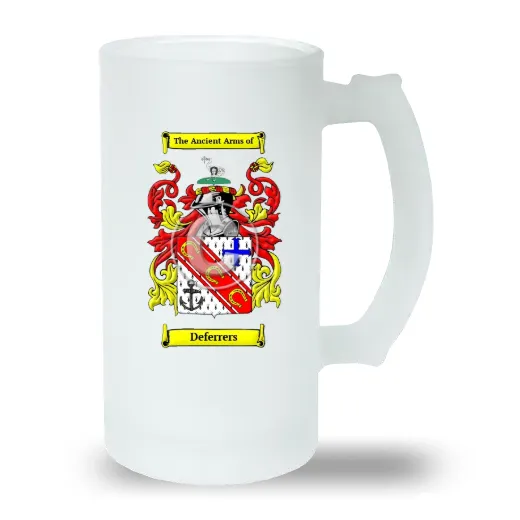 Deferrers Frosted Beer Stein