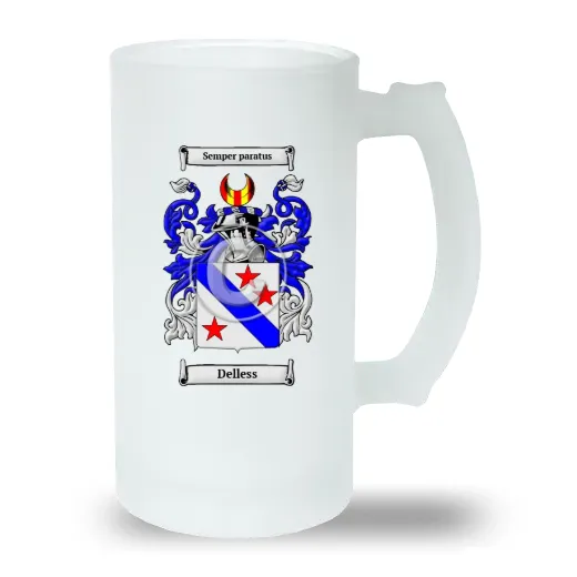 Delless Frosted Beer Stein