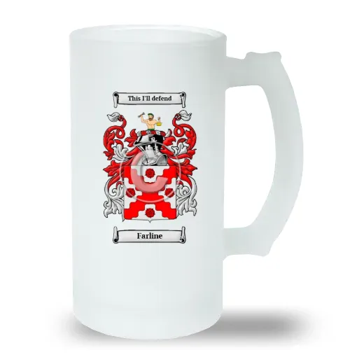 Farline Frosted Beer Stein