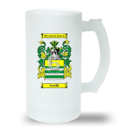 Favella Frosted Beer Stein