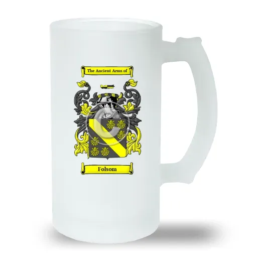 Folsom Frosted Beer Stein