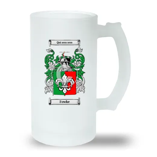 Fowke Frosted Beer Stein