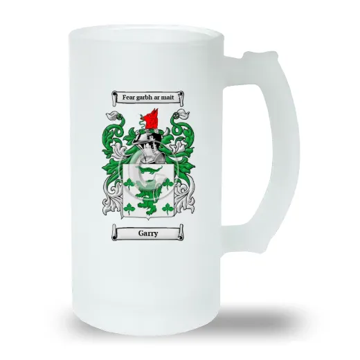 Garry Frosted Beer Stein