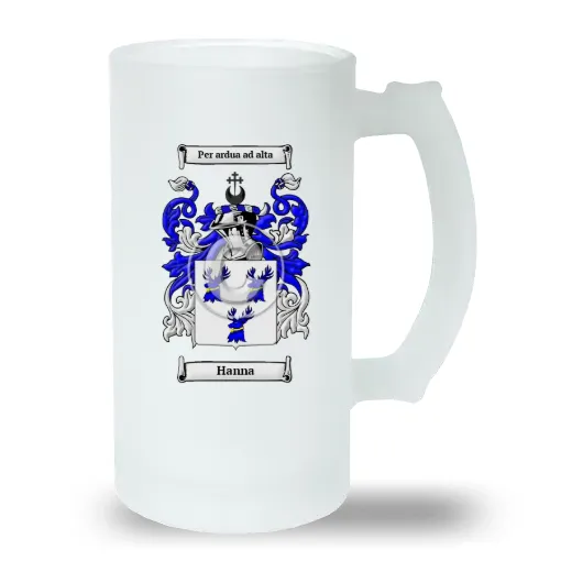 Hanna Frosted Beer Stein