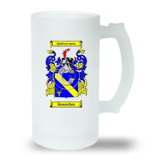 Haworthey Frosted Beer Stein