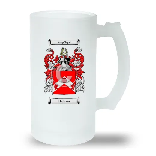 Hebron Frosted Beer Stein