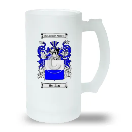 Hertling Frosted Beer Stein