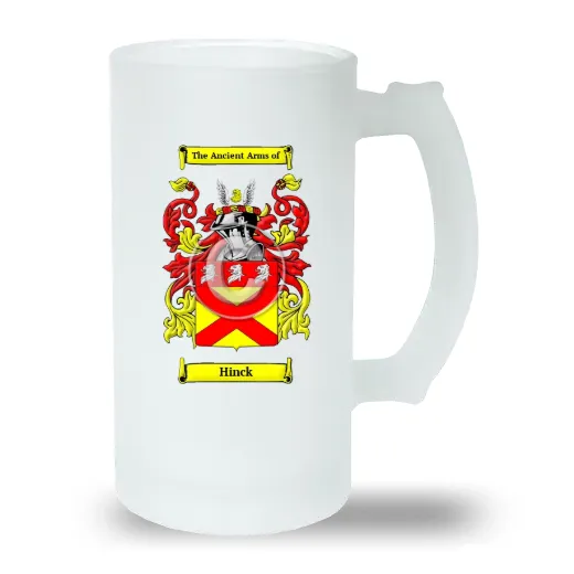 Hinck Frosted Beer Stein
