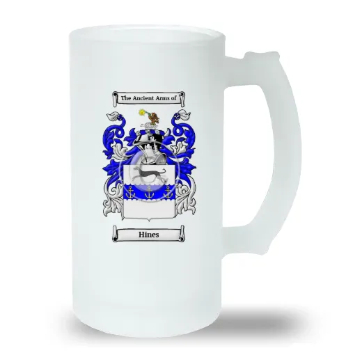 Hines Frosted Beer Stein