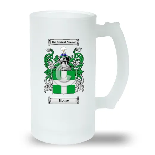 House Frosted Beer Stein