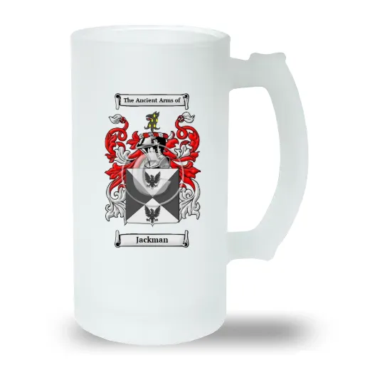 Jackman Frosted Beer Stein