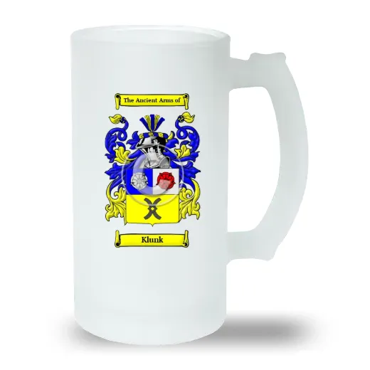 Klunk Frosted Beer Stein