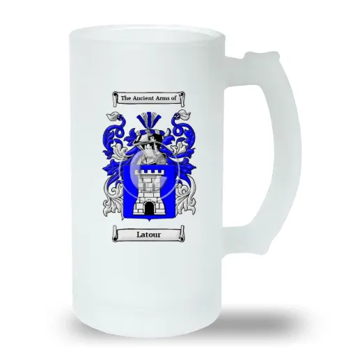 Latour Frosted Beer Stein