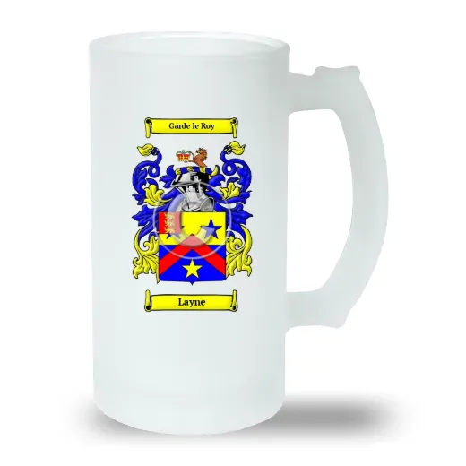 Layne Frosted Beer Stein