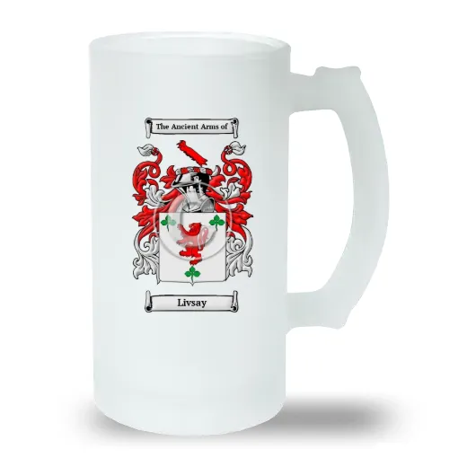 Livsay Frosted Beer Stein