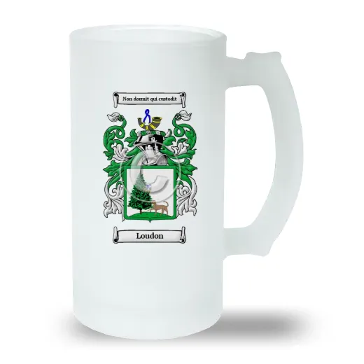 Loudon Frosted Beer Stein