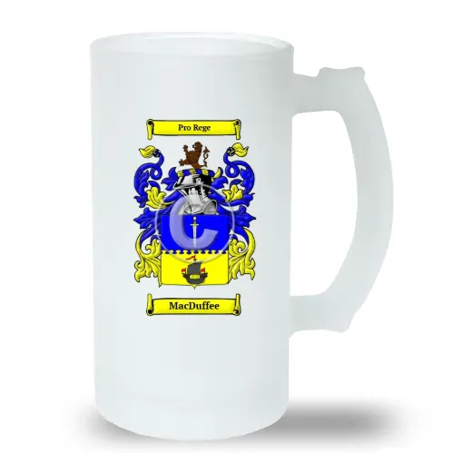 MacDuffee Frosted Beer Stein