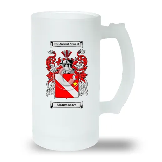 Manzanares Frosted Beer Stein
