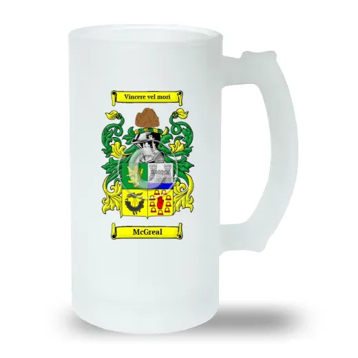 McGreal Frosted Beer Stein