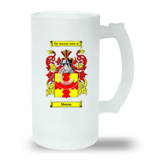 Meron Frosted Beer Stein