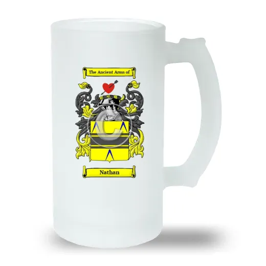 Nathan Frosted Beer Stein