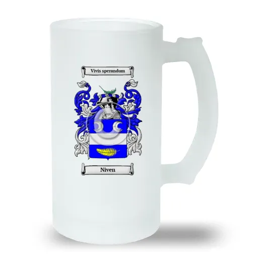 Niven Frosted Beer Stein
