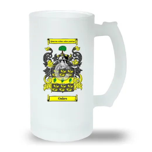 Oakes Frosted Beer Stein