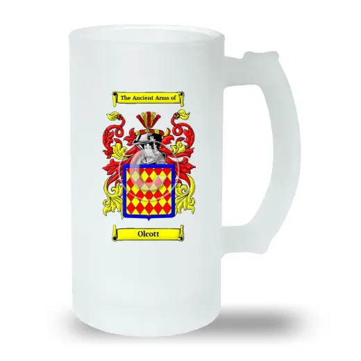 Olcott Frosted Beer Stein