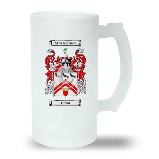 Olivia Frosted Beer Stein