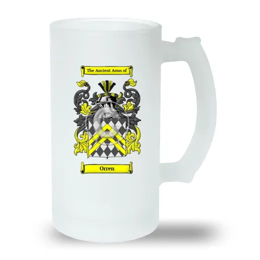 Orren Frosted Beer Stein