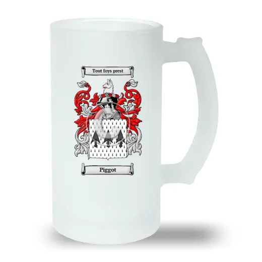 Piggot Frosted Beer Stein