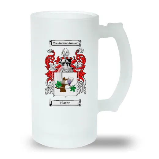 Platen Frosted Beer Stein